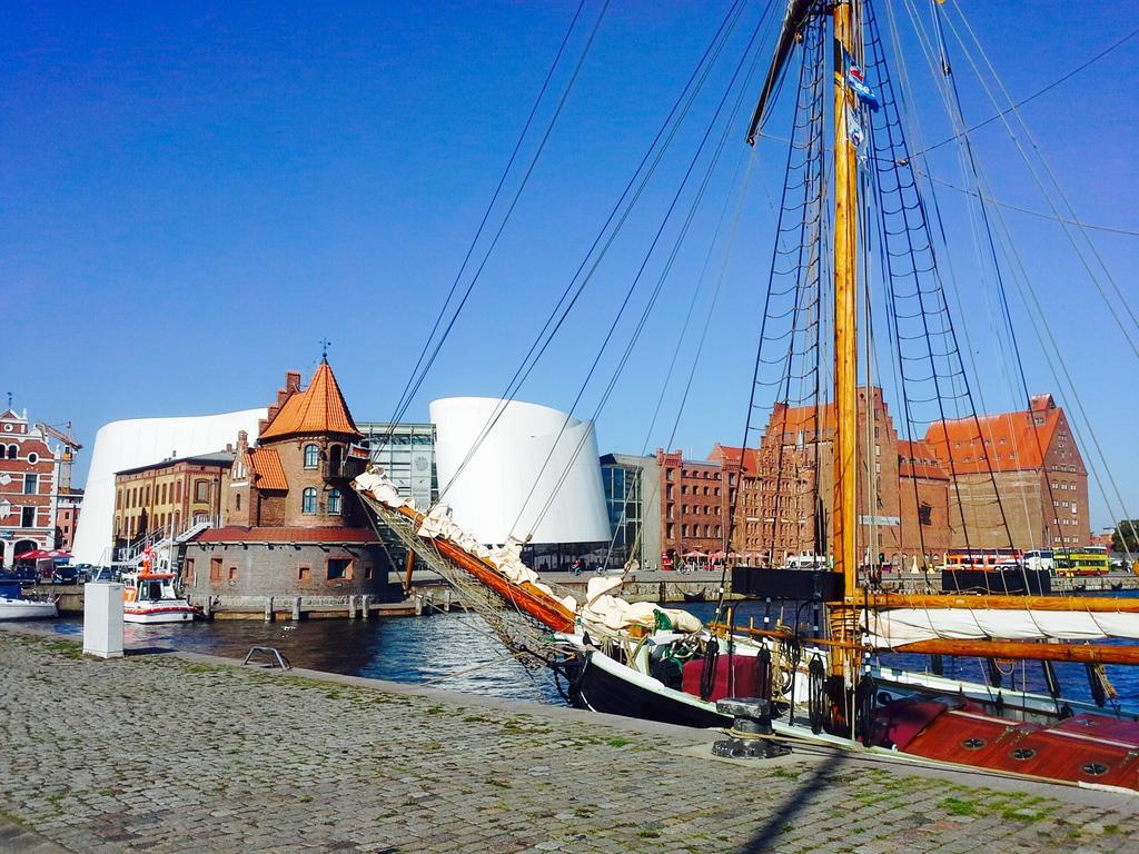 Hotel An Den Bleichen Stralsund Buitenkant foto