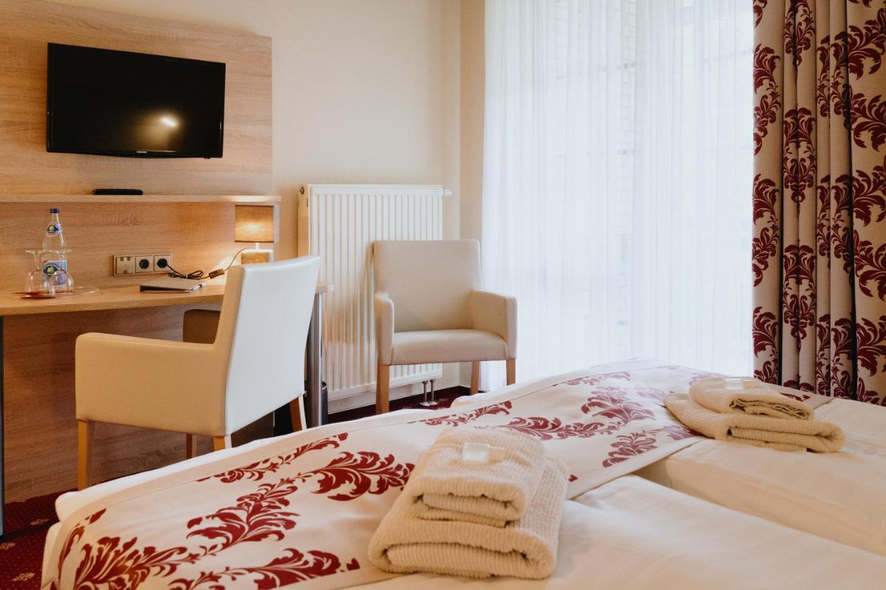 Hotel An Den Bleichen Stralsund Buitenkant foto